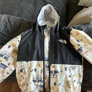 Toddler north face rain coat 3t